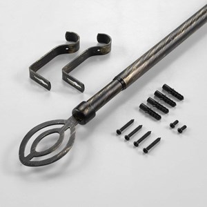 Kit tringle extensible 120 à 210 cm pati