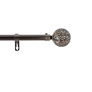 Kit tringle extensible 120 à 210 cm plaq