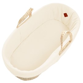 Habillage couffin gaze de coton jeanne