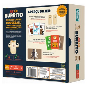 Aie aie burrito le jeu de societe