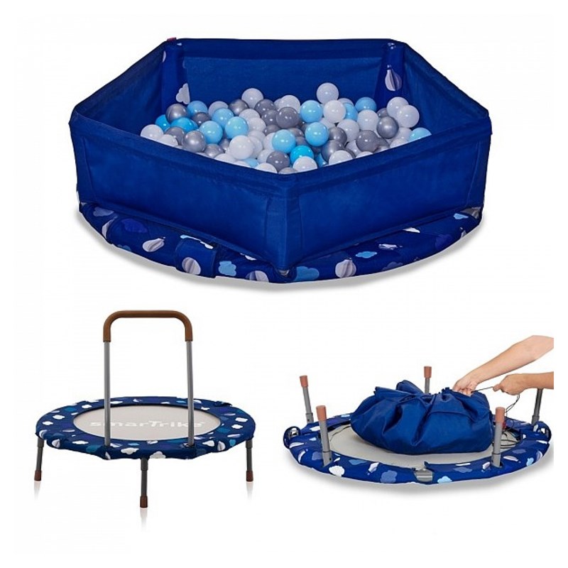 SmarTrike - Trampoline 3 en 1 bleu navy smartrike
