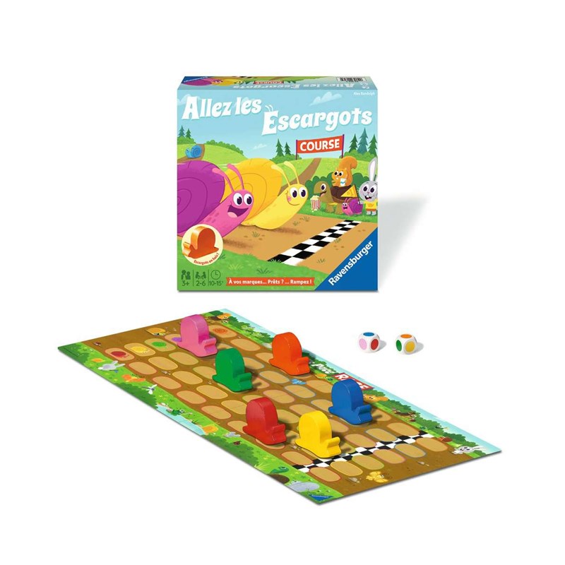 Allez les escargots jeux de societe