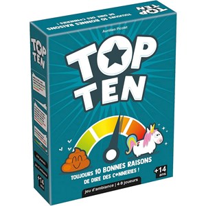 Top ten - jeu d ambiance cooperatif
