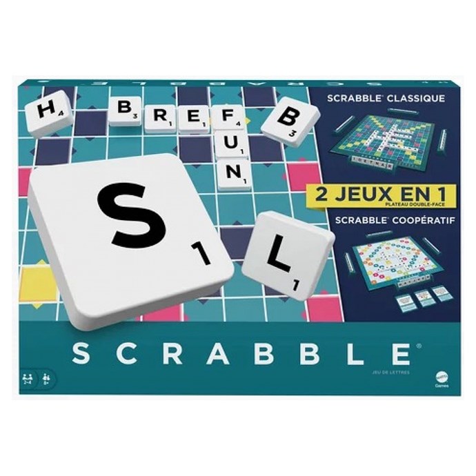 Scrabble Classique PM : Le plus célèbre des jeux de lettres