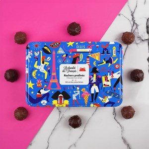 15 rochers pralinés chocolat lait & noir