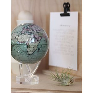 Mova globe terrestre antique vert