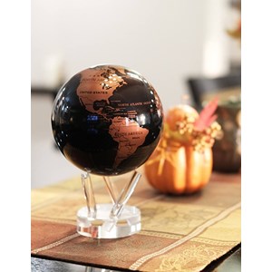 Mova globe terrestre terre noire