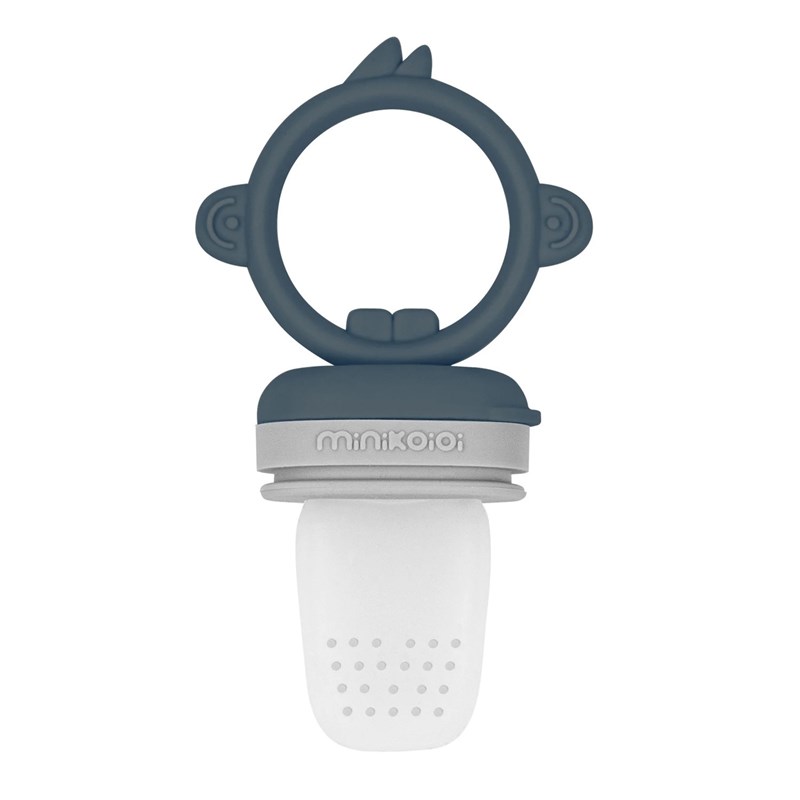 Grignoteur bébé silicone innovant bleu