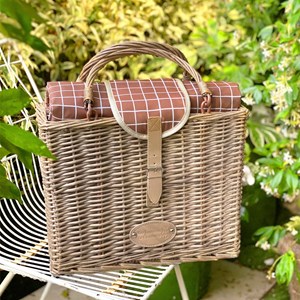 Panier isotherme en osier monceau