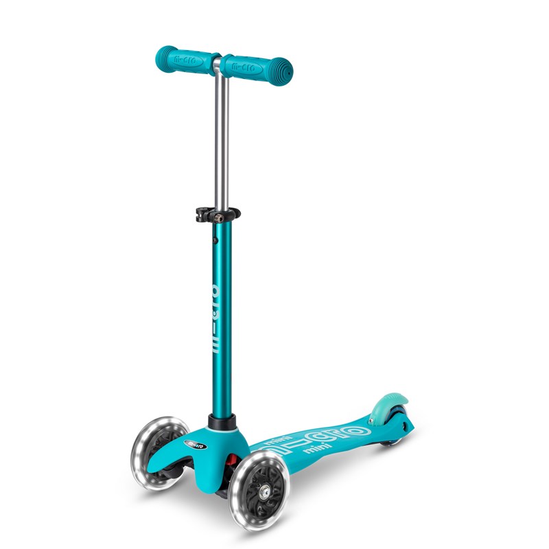 Trottinette 3 roues mini deluxe aqua