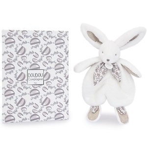 Doudou lapin blanc 29 cm
