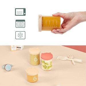 Pots en verre isybowls 6x250ml & 3x120ml