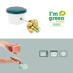 Pots de conservation biosourcés 6x250ml