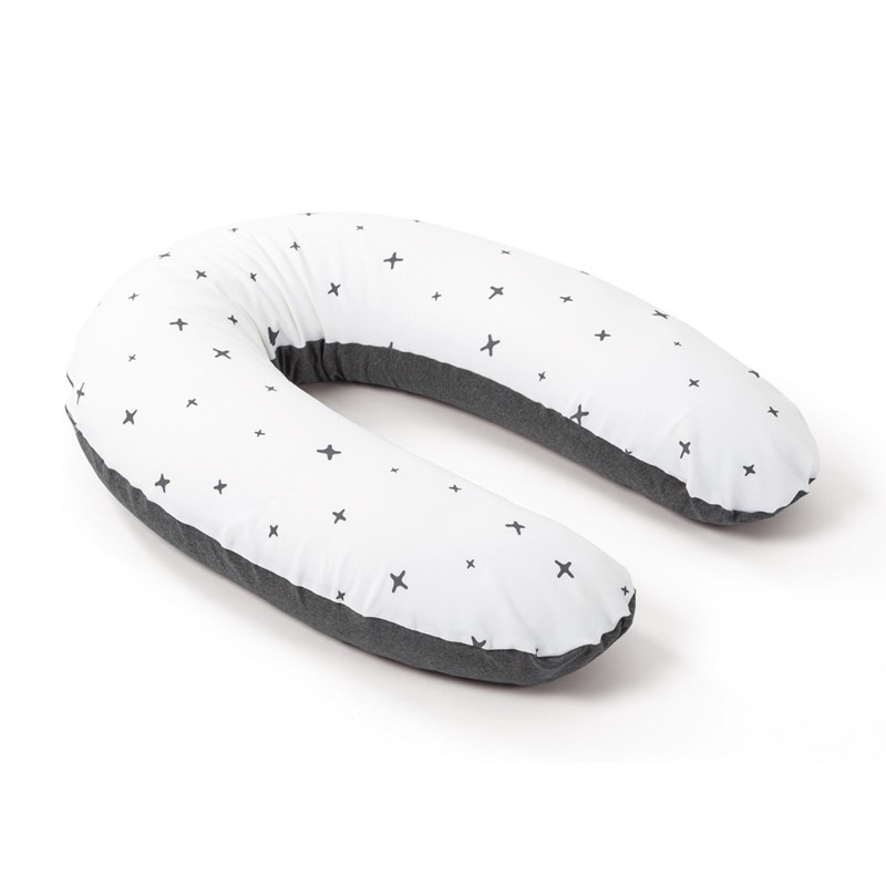 Doomoo basics - Coussin de grossesse doomoo grey stars