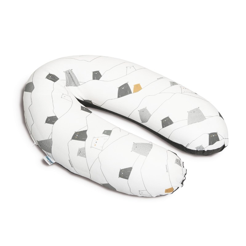 Doomoo basics - Coussin de grossesse doomoo bear grey