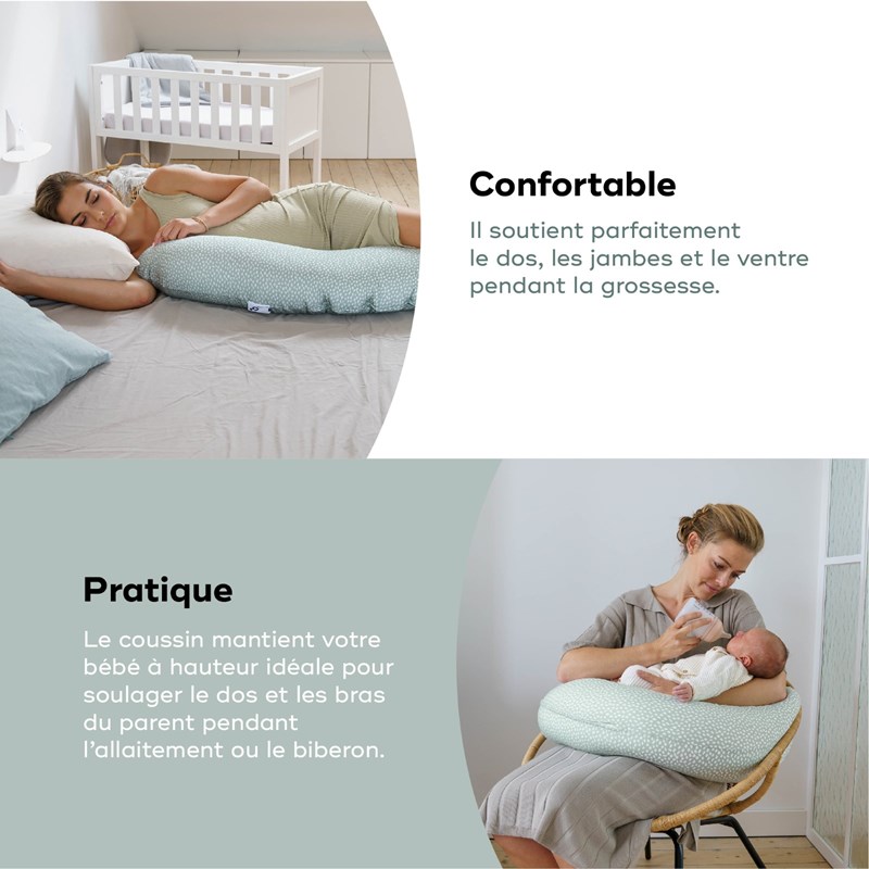 Coussin de grossesse doomoo terracotta (Doomoo basics) - Image 3