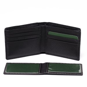 Portefeuille cuir greg noir