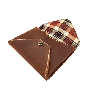 Porte-cartes cuir nino glacé