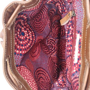 Sac à dos cuir indiana havane