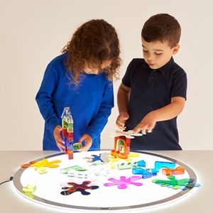 Panneau lumineux rond - 60 cm