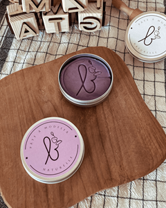 Pâte à modeler naturelle violet - 100g