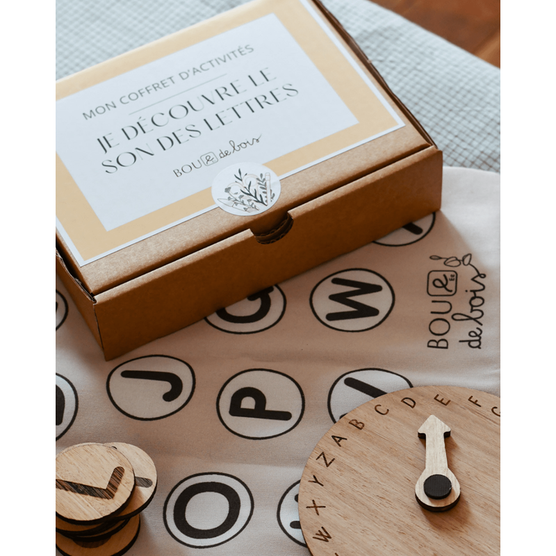 Boue de Bois - Le son des lettres - coffret d'activités