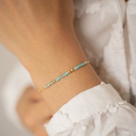 Bracelet message mon amour - bleu