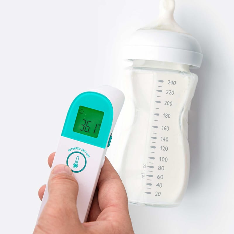 Thermomètre infrarouge 3-en-1 - front, oreilles et objets - bébé et adulte (Lanaform) - Image 3