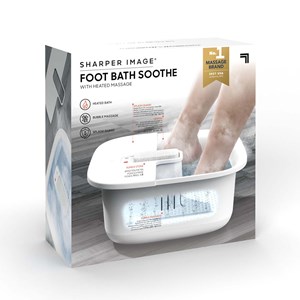 Bain de pieds chauffant et massant