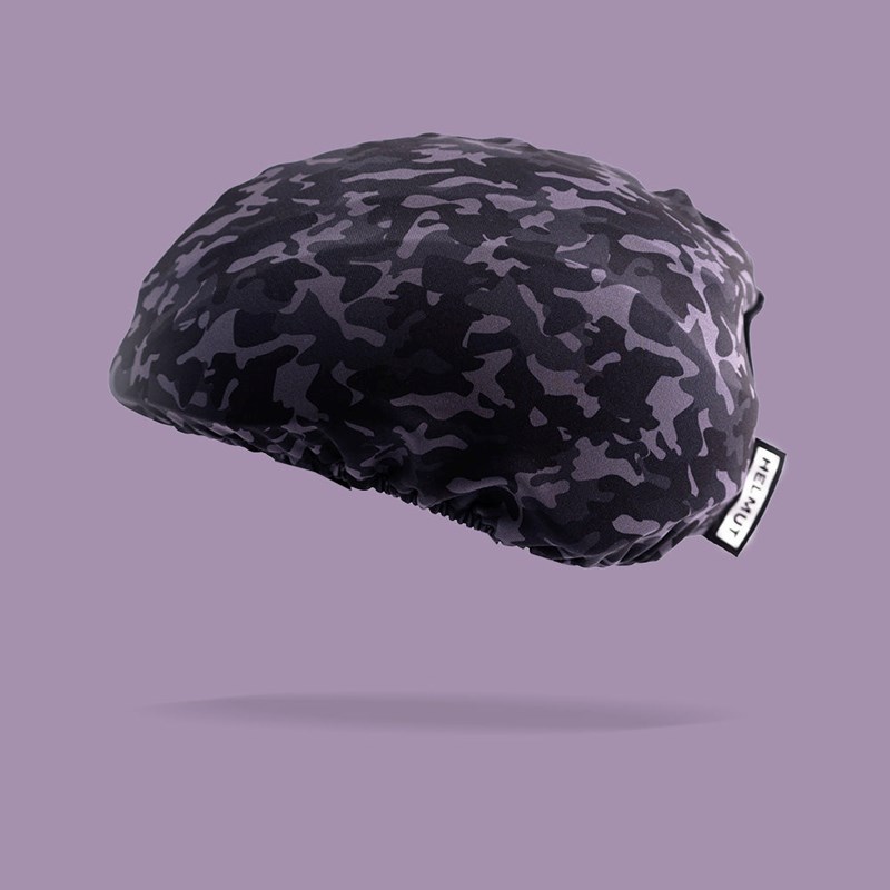 Helmut - Couvre casque camo gris adulte