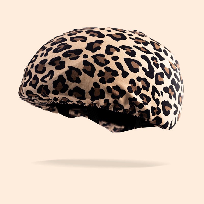 Helmut - Couvre casque leopard adulte