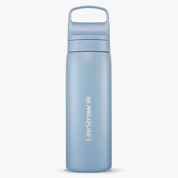 Gourde filtrante G0 Lifestraw 700ml acier - Les filtres à eau
