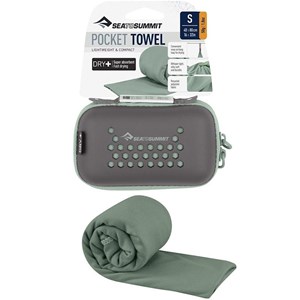 Serviette microfibre sea to summit pocket towel s 40x80 verte