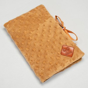 Protège carnet de santé minky camel 17