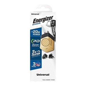 Chargeur mural international energizer u