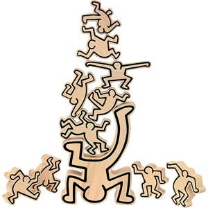Jeu d'équilibre keith haring