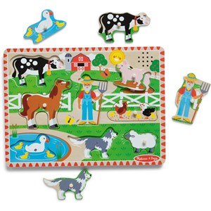 Puzzle sonore ferme old macdonald