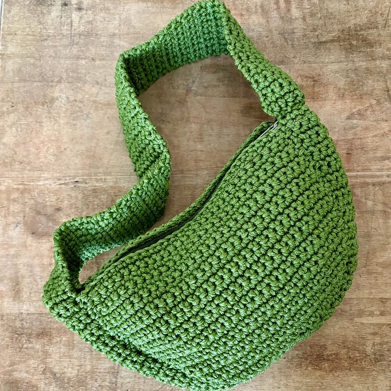 Bahia Home - Sac chloé en soie technique kaki