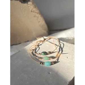 Bracelet Olivia vert foncé