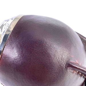 Calebasse torpedo - alpaca et bronze