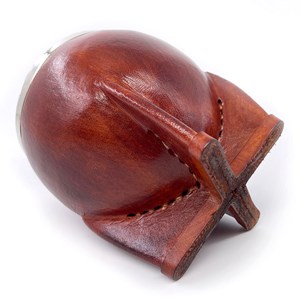 Calebasse torpedo - alpaca et bronze