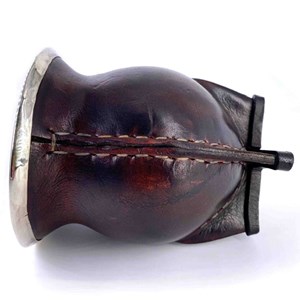 Calebasse à maté camionero - alpaca