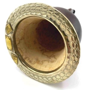 Calebasse camionero gravée -  bronze