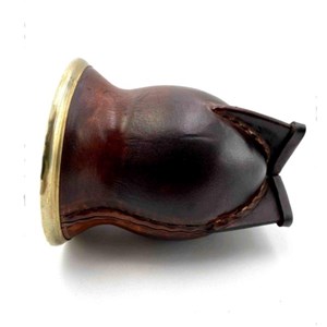 Calebasse camionero gravée -  bronze