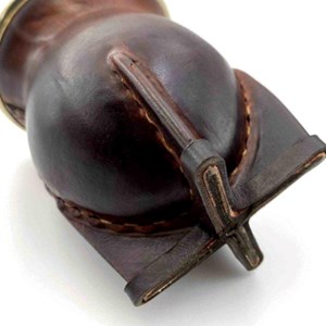 Calebasse camionero gravée -  bronze