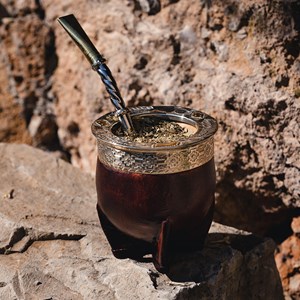 Calebasse à maté impériale - bronze