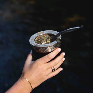 Calebasse à maté impériale - bronze