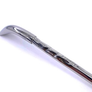 Bombilla à maté gravée - alpaca