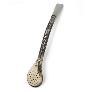 Bombilla à maté dessinée - alpaca