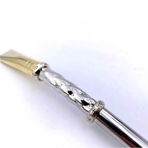 Bombilla à maté ciselée anillo - bronze